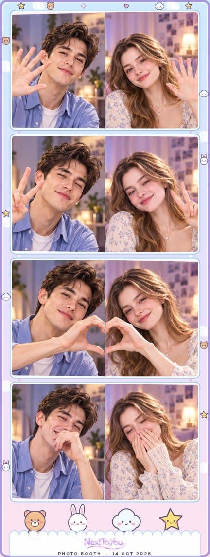 Character Booth frame